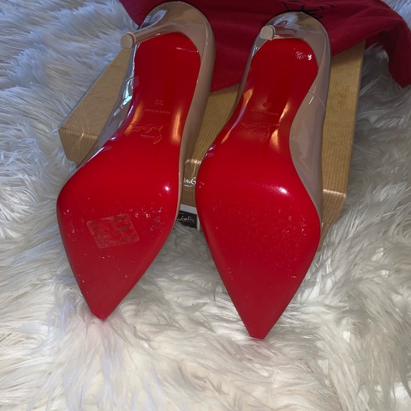 Christian Louboutin So Kate 120 Nude Patent - Picture 3 of 8